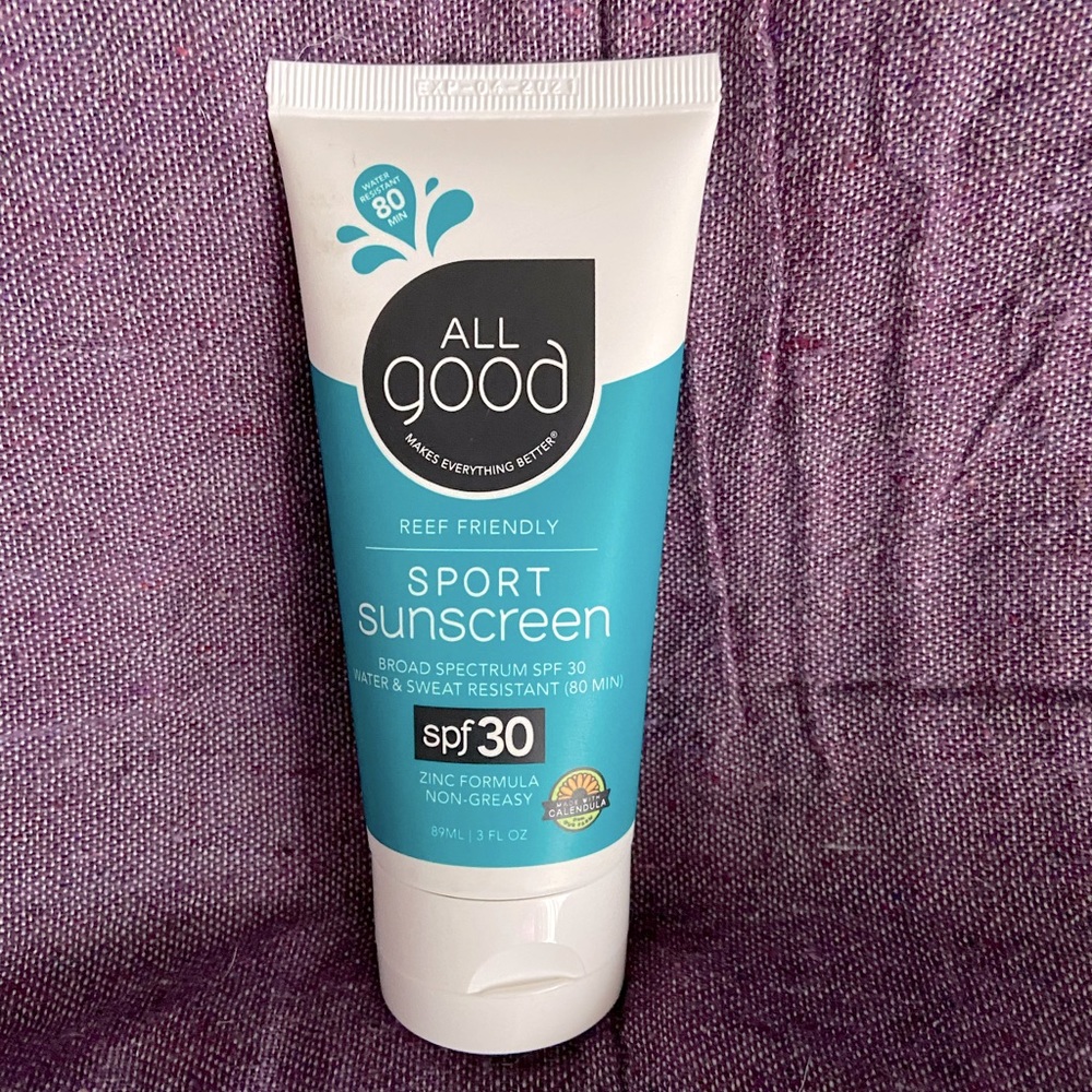 New All Good Sport Sunscreen
